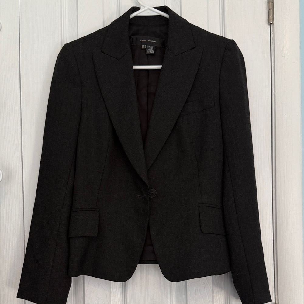 Zara Charcoal Women's Suit